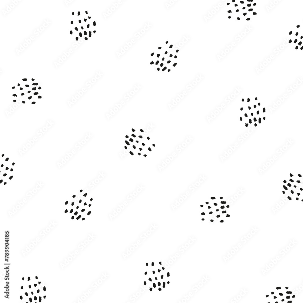 Black dot patterned background design element Black dot patterned background design element