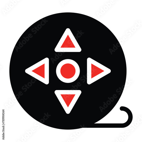 Video Reel  Glyph Icon