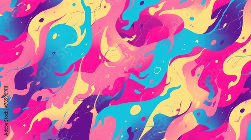 A vibrant and abstract color pattern designed to add depth and texture to any background