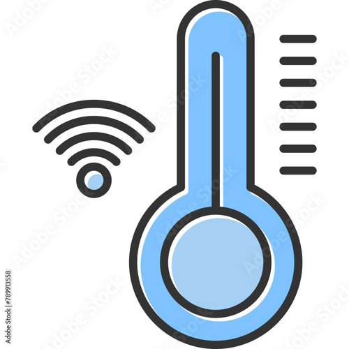 Smart Temperature Icon