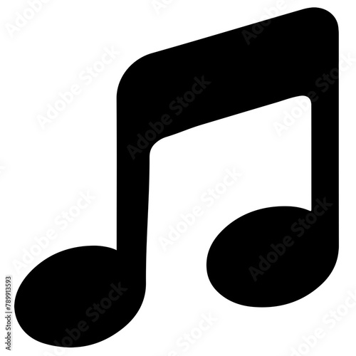 Png music mobile app icon simple flat style photo