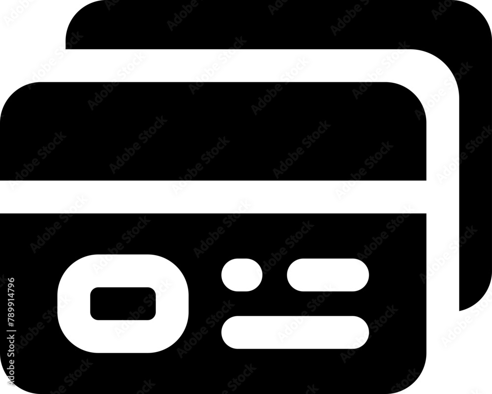 credit card icon. vector glyph icon for your website, mobile, presentation, and logo design. credit card icon. vector glyph icon for your website, mobile, presentation, and logo design.