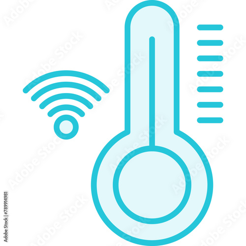 Smart Temperature Icon