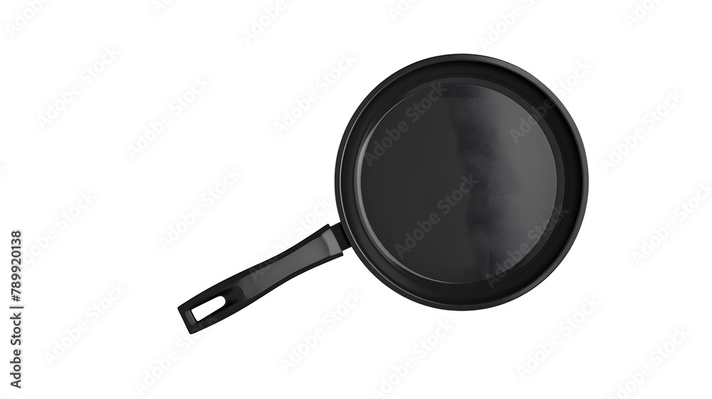 pan isolated on white. Non-stick coating. Cooking food. kitchenware pan isolated on white. Non-stick coating. Cooking food. kitchenware