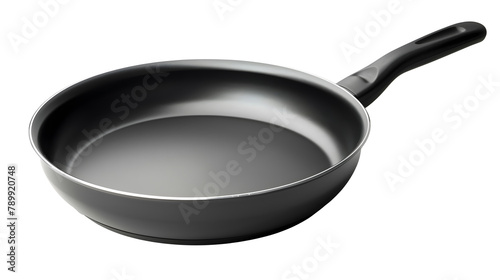 pan isolated on white. Non-stick coating. Cooking food. kitchenware
