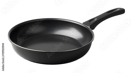 pan isolated on white. Non-stick coating. Cooking food. kitchenware