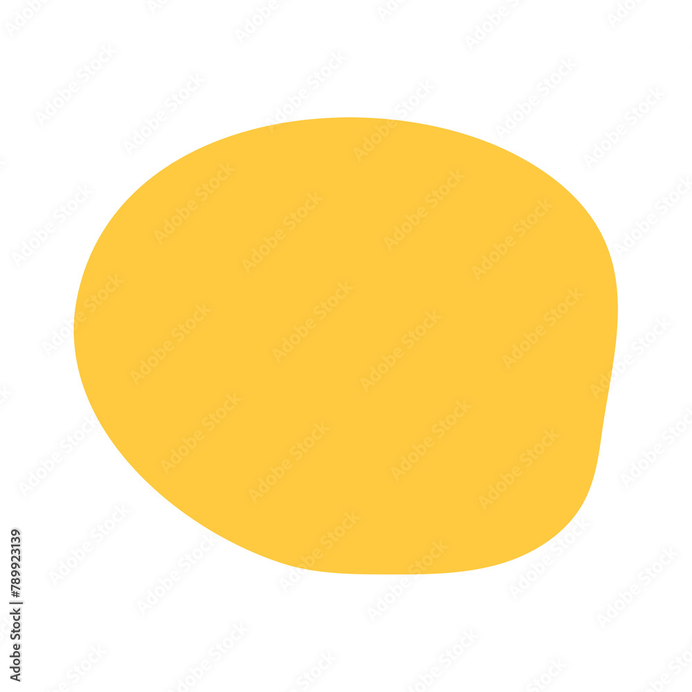 Circle png sticker yellow abstract shape Circle png sticker yellow abstract shape