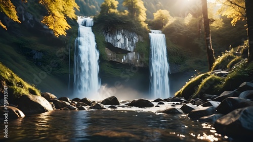 waterfall in the forest