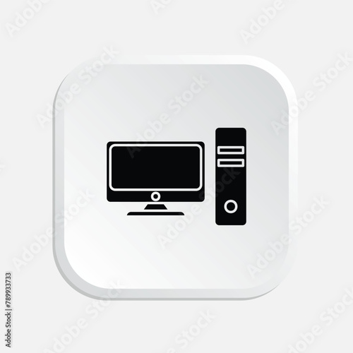 computer icon, technology, hardware, software, laptop, desktop, PC, device, electronic, computing, computer science, IT, internet, programming, coding, computer engineering, computer architecture,