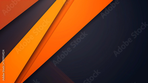 corporate background, copy space, Interactive style, clean and clear, deep gradient Orange and Dark Vibrant Colors scheme