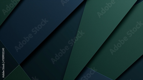 corporate background, copy space, official style, clean and clear, deep gradient Forest Green and Navy Blue scheme
