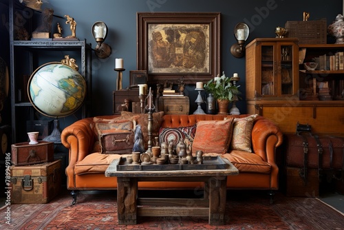 Vintage Treasures and Eclectic Style  Eclectic Bazaar Themed Living Room Ideas