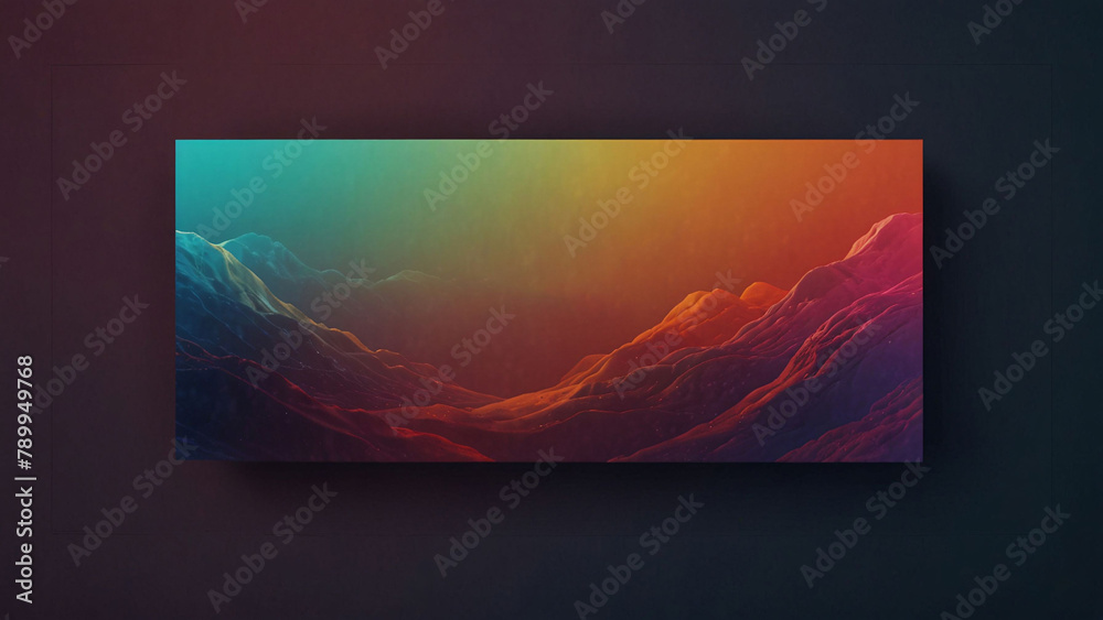 Naklejka premium Business card, banner, template on creative background