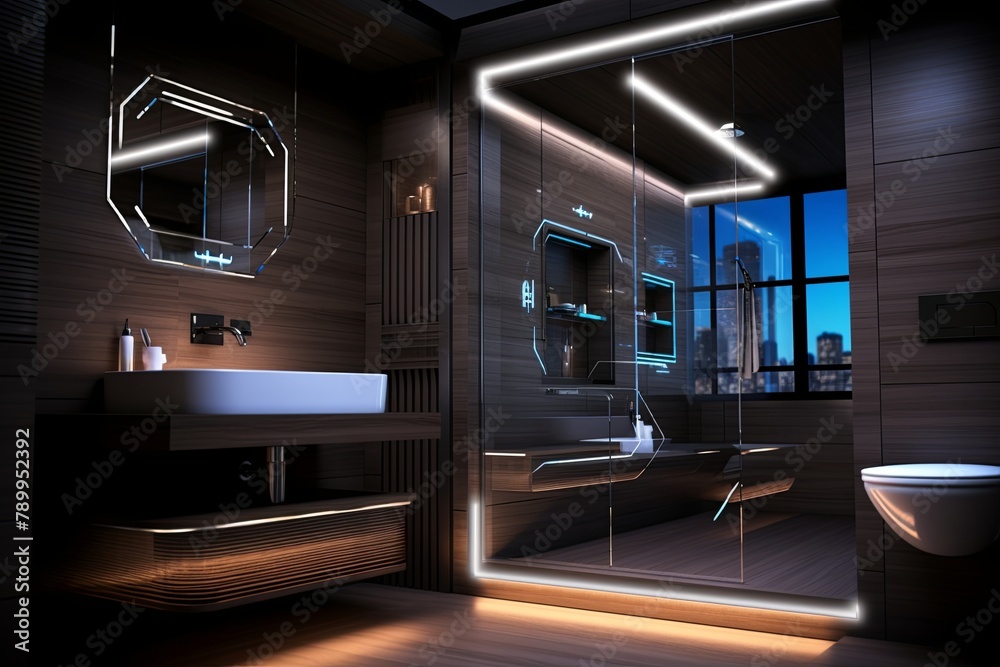 Voice-Activated Urban Oasis: Cutting-Edge Smart Bathroom Designs for the Modern Home Voice-Activated Urban Oasis: Cutting-Edge Smart Bathroom Designs for the Modern Home