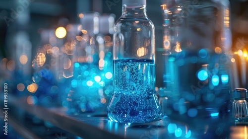 Chemists Exploring Noble Gases in Lighting and Cryogenics through Macro Photo