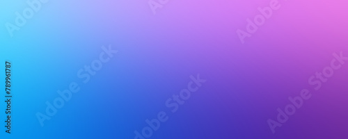 Vibrant blue and purple wide gradient background abstract background blend