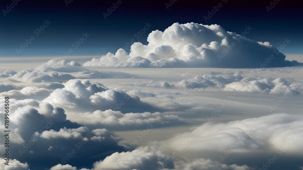 clouds over the mountains, ai generated clouds over the mountains, ai generated