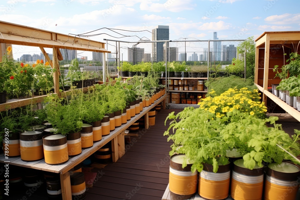 Urban Beekeeping and Rooftop Gardening: Innovative Ideas for Honey Production and Pollination