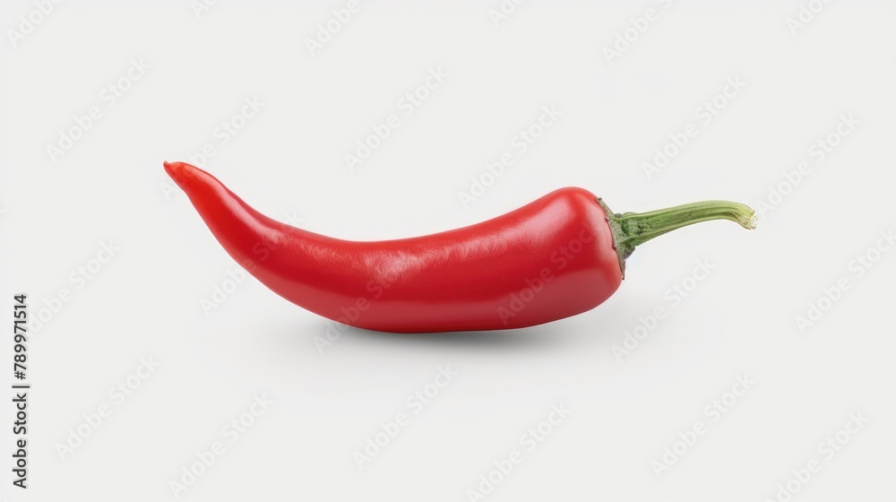 Chili pepper on a white background Chili pepper on a white background