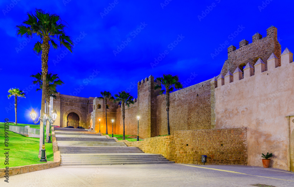 Rabat, Morocco. The Kasbah (Citadel) of the Udayas.