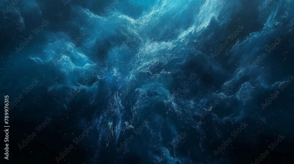 Blue Galaxy background