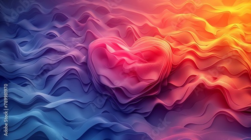 The abstract gradient Y2K style template cover modern set is perfect for the celebration of Valentine s Day. Design for greeting cards  fashion  commercial or banners.