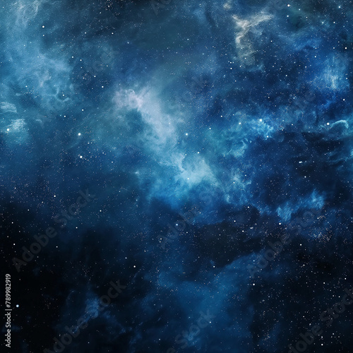 Blue Galaxy background