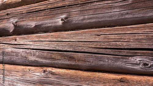 Brown wood texture background coming from natural tree. Old wooden panels that are empty and beautiful patterns