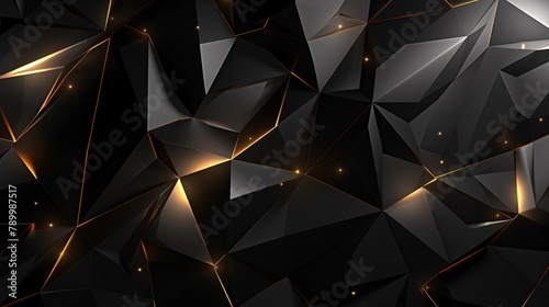 Abstract triangle pattern creates a wallpaper background. Modern design highlights geometric shapes.