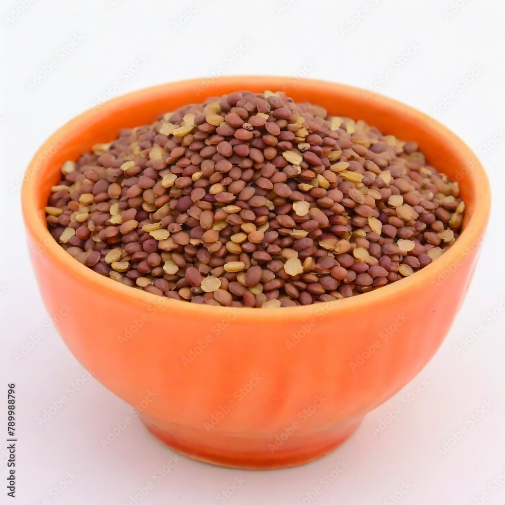 Fototapeta premium Red lentil seeds