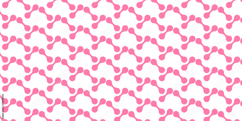 seamless pattern with pink meatball pattern texture background. seamless pattern with pink meatball pattern texture background.