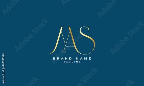 MAS, MSA, AMS, ASM, SAM, SMA, Abstract initial monogram letter alphabet logo design
