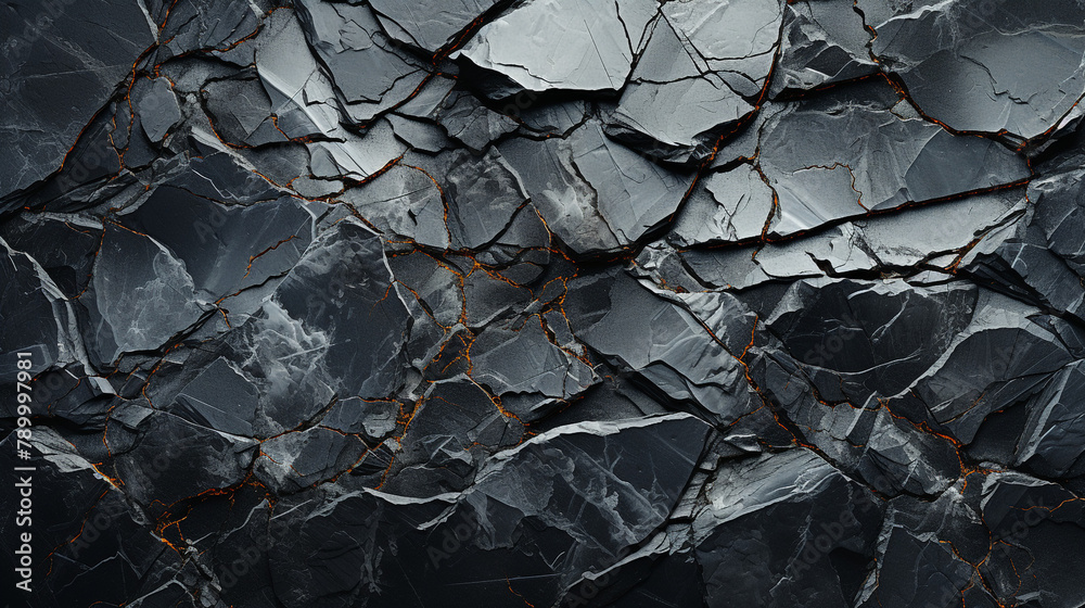 Black white rock texture. Dark gray stone granite background for design сreated with Generative Ai Black white rock texture. Dark gray stone granite background for design сreated with Generative Ai
