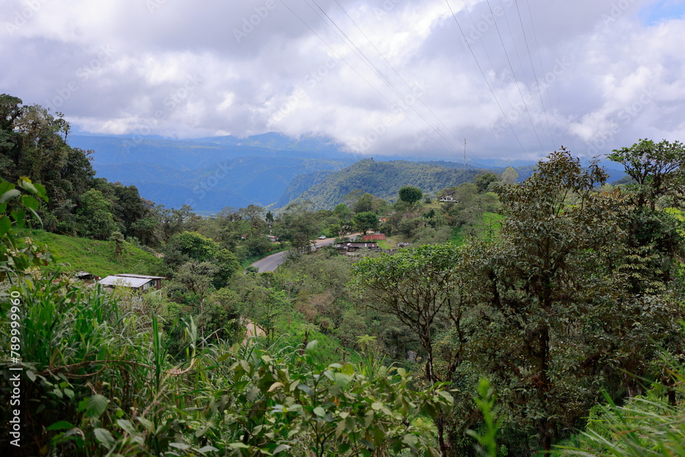 Mindo, Montaňas de Mindo, Ecuador