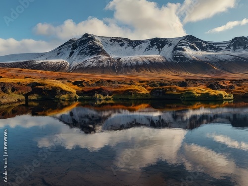 lake in the mountains