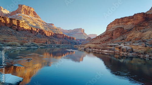 beautiful views and amazing natural atmosphere of Grand Canyon National Park © Sri