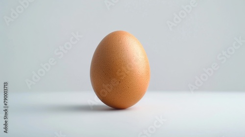 Egg displayed on a white backdrop