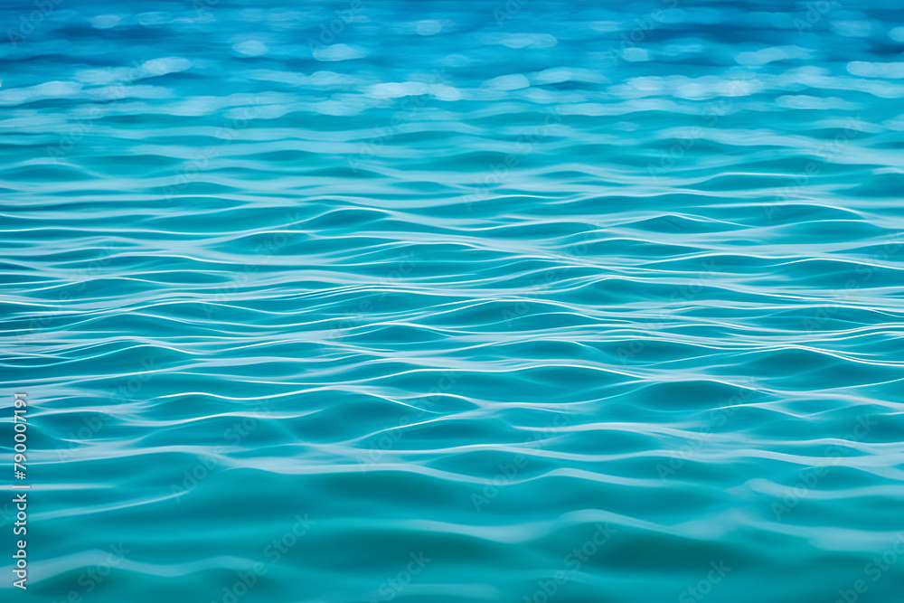 Waves of water of the ocean Waves of water of the ocean