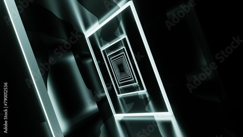 Through the Looking Glass in the Endless Corridor, VJ DJ Loops