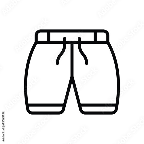 Swim Shorts vector icon