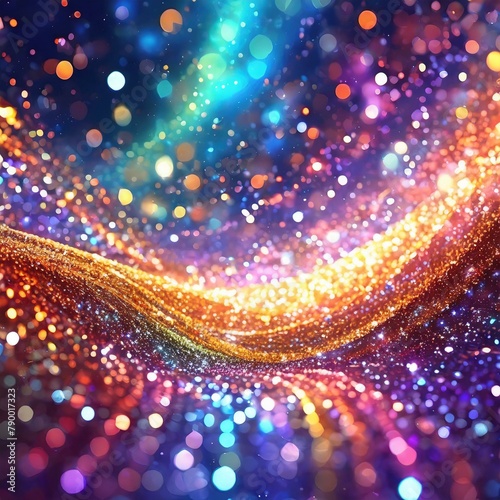 abstract background.sparkle glittering background, characterized by cascading glitters that shimmer and sparkle with radiant luminosity. The dynamic interplay of light and shadow creates a mesmerizing
