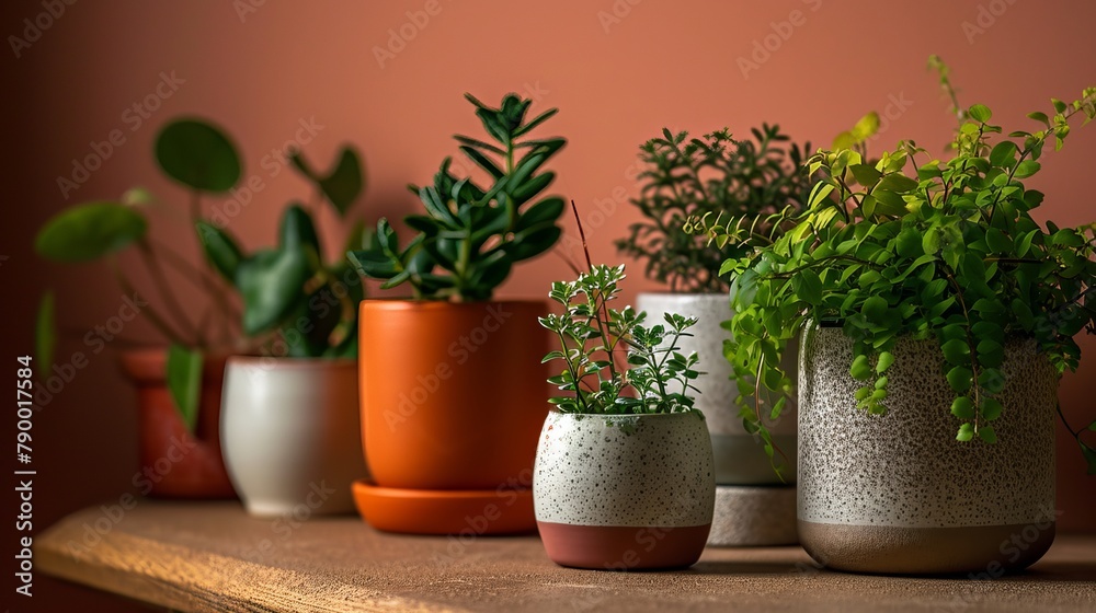 Vibrant Ceramic Planters