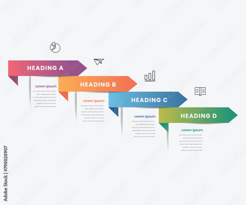 Step infograph Step infograph