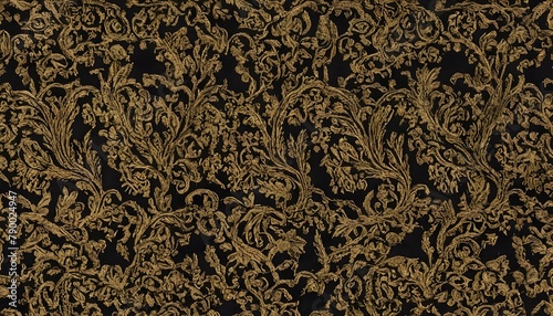 Brocade patterns with raised textures and intricat upscaled 7