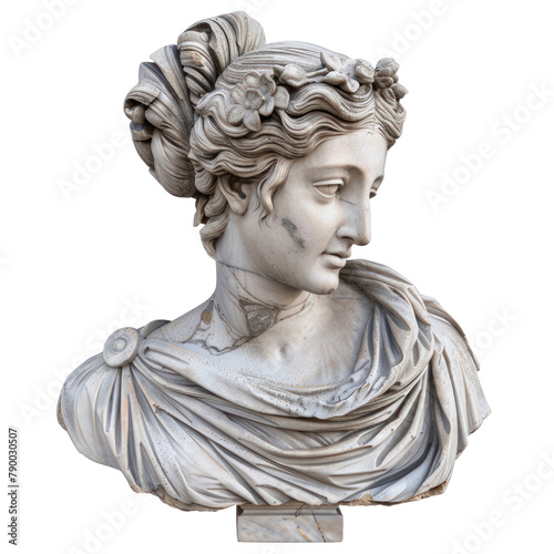 Hera of Baroque Art isolated on transparent png.  © Sachchakorn