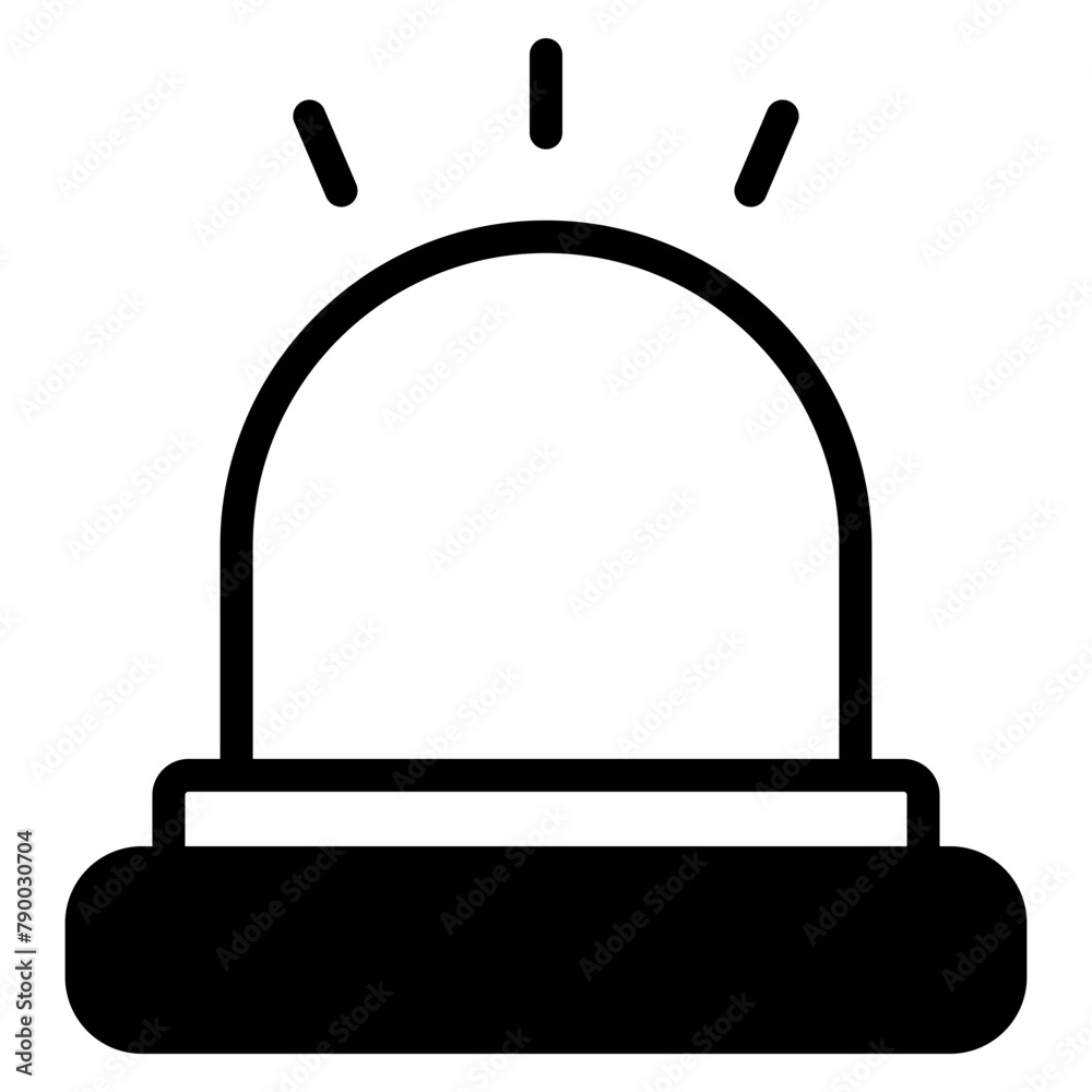 emergency siren icon emergency siren icon