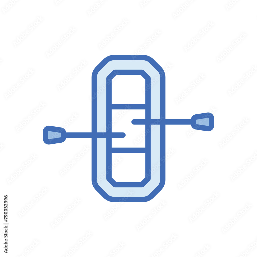 Rafting vector icon Rafting vector icon