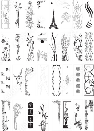 vector decorative patterns 