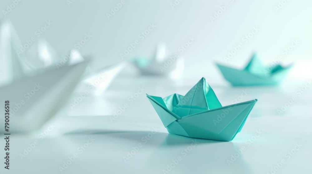A Fleet of Paper Boats A Fleet of Paper Boats