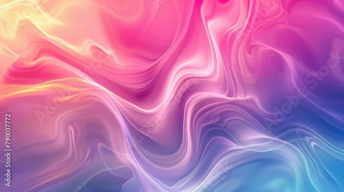 Colorful gradient abstract background with soft smooth motion
